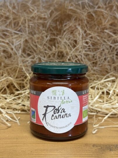 Vasetto di Marmellata di Rosa Canina Biologica della selezione Nonna Balè
