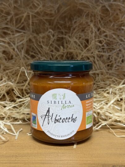 Vasetto di Marmellata di Albicocche Biologica della selezione Nonna Balè