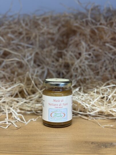 Miele di Nettare di Fiori italiano (Millefiori) di Nonna Balè in vasetto da 120g