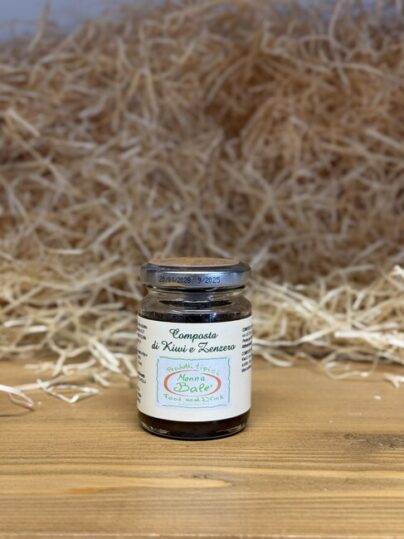 Vasetto di Composta di Kiwi e Zenzero di Nonna Balè