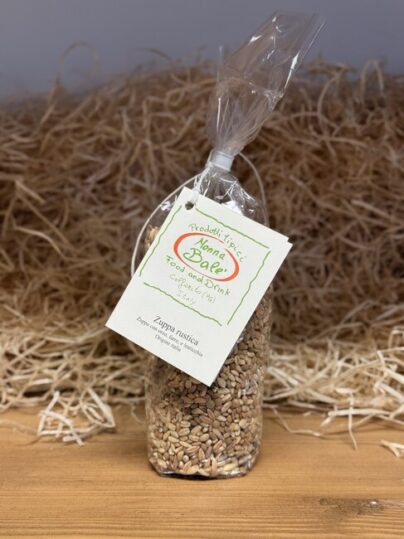 Sacchetto di Zuppa Rustica con orzo, farro e lenticchia da 400g di Nonna Balè