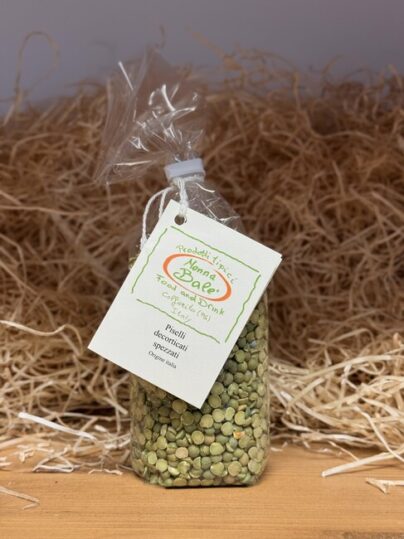 Sacchetto di Piselli decorticati spezzati italiani da 400g di Nonna Balè