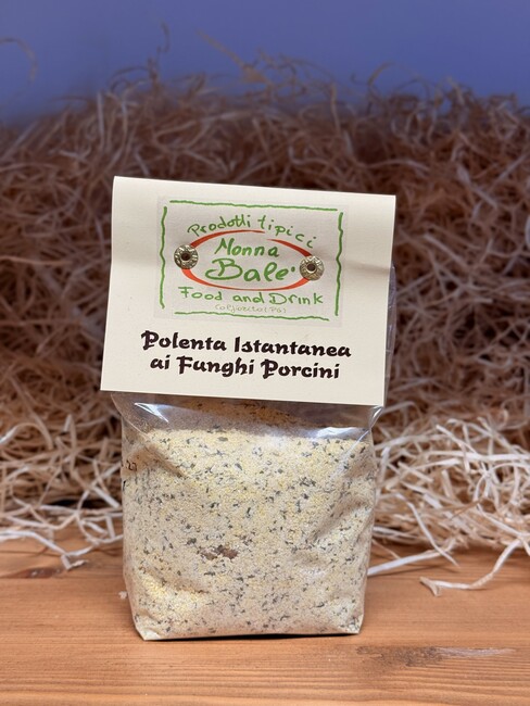 Sacchetto di Polenta Istantanea ai Funghi Porcini di Nonna Balè