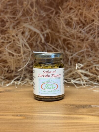 Vasetto di Salsa al Tartufo Bianco da 80g di Nonna Balè
