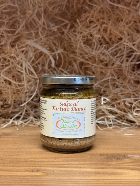 Vasetto di Salsa al Tartufo Bianco da 180g di Nonna Balè