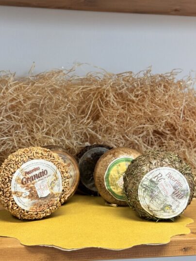 Selezione di Pecorini Aromatizzati Semistagionati di Nonna Balè
