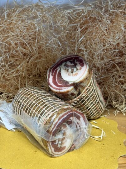 Pancetta Arrotolata Stagionata, selezione Nonna Balè