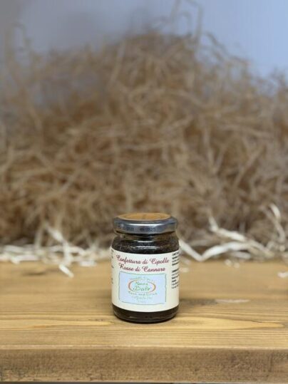 Vasetto di Confettura di Cipolle Rosse di Cannara di Nonna Balè