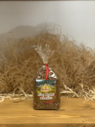Confezione di Riso Rosso Selvatico di Sentieri degli Erboristi G. Subrizi, selezione Nonna Balè